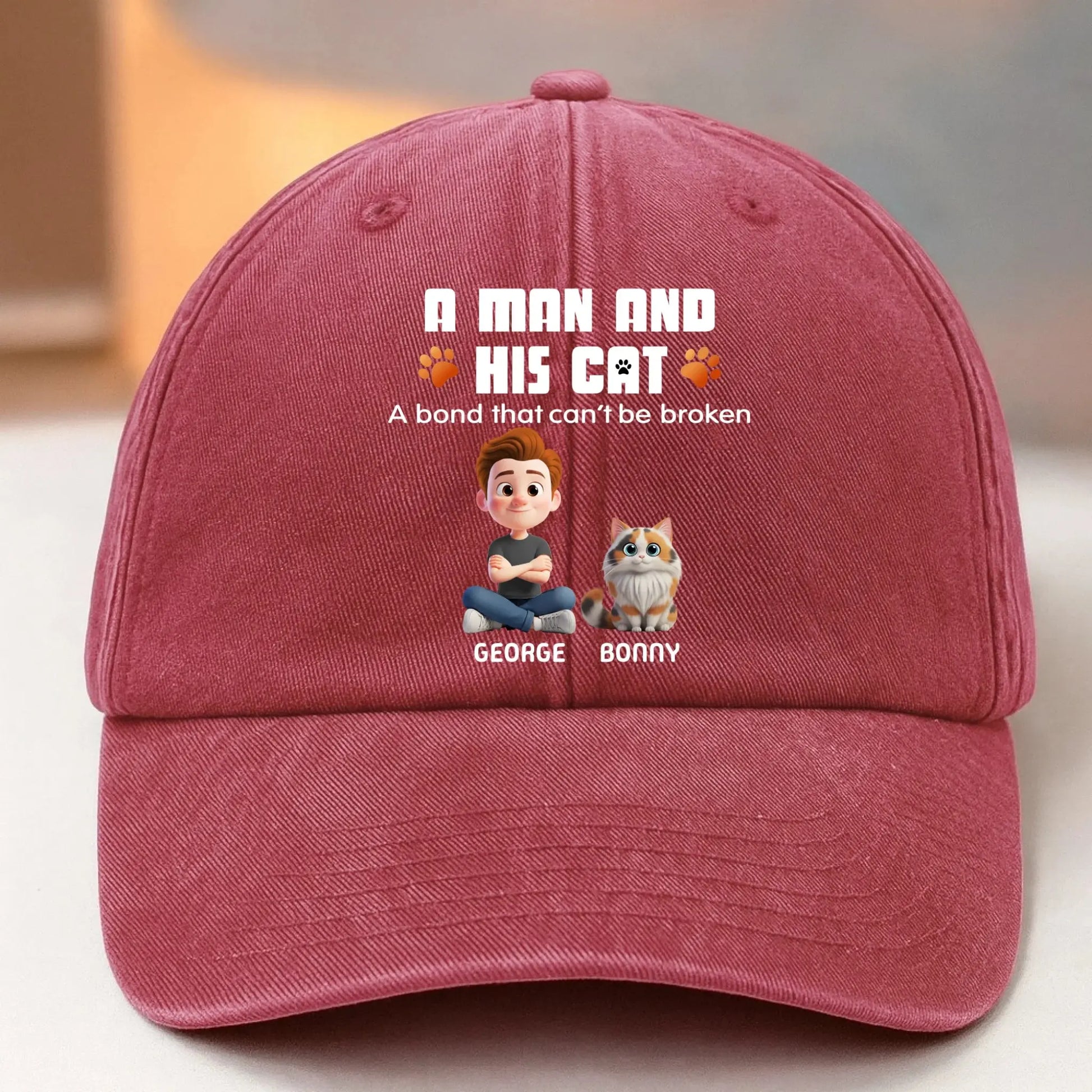 Wine Red hat 2