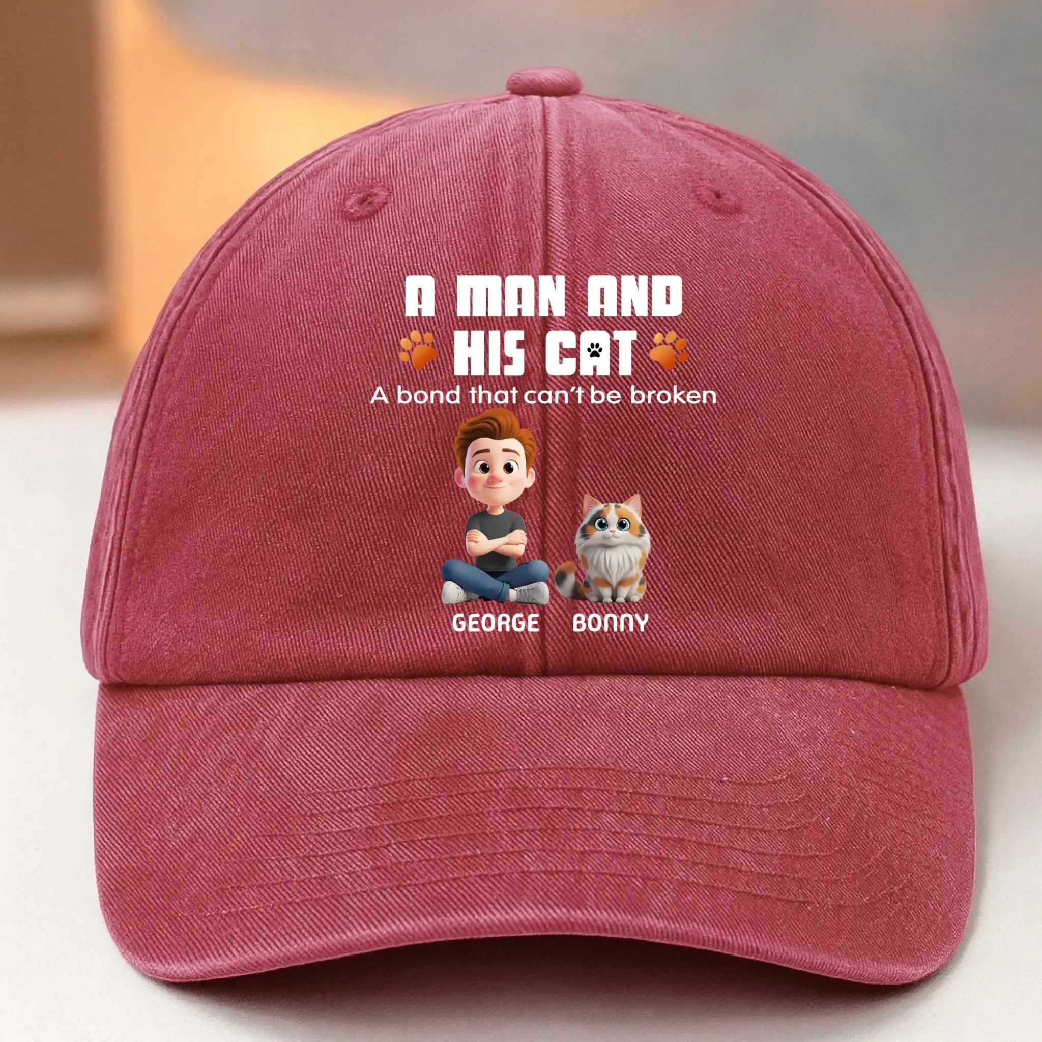 Wine Red hat 2