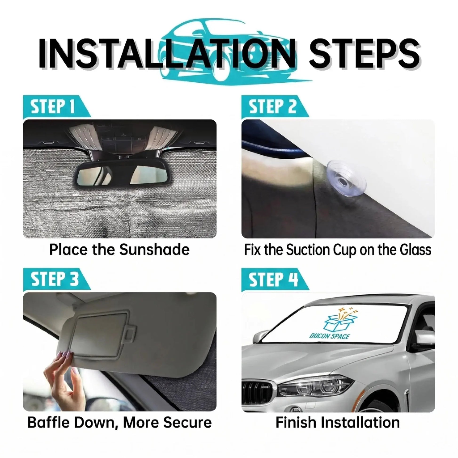 Auto Sun Shade How To Use
