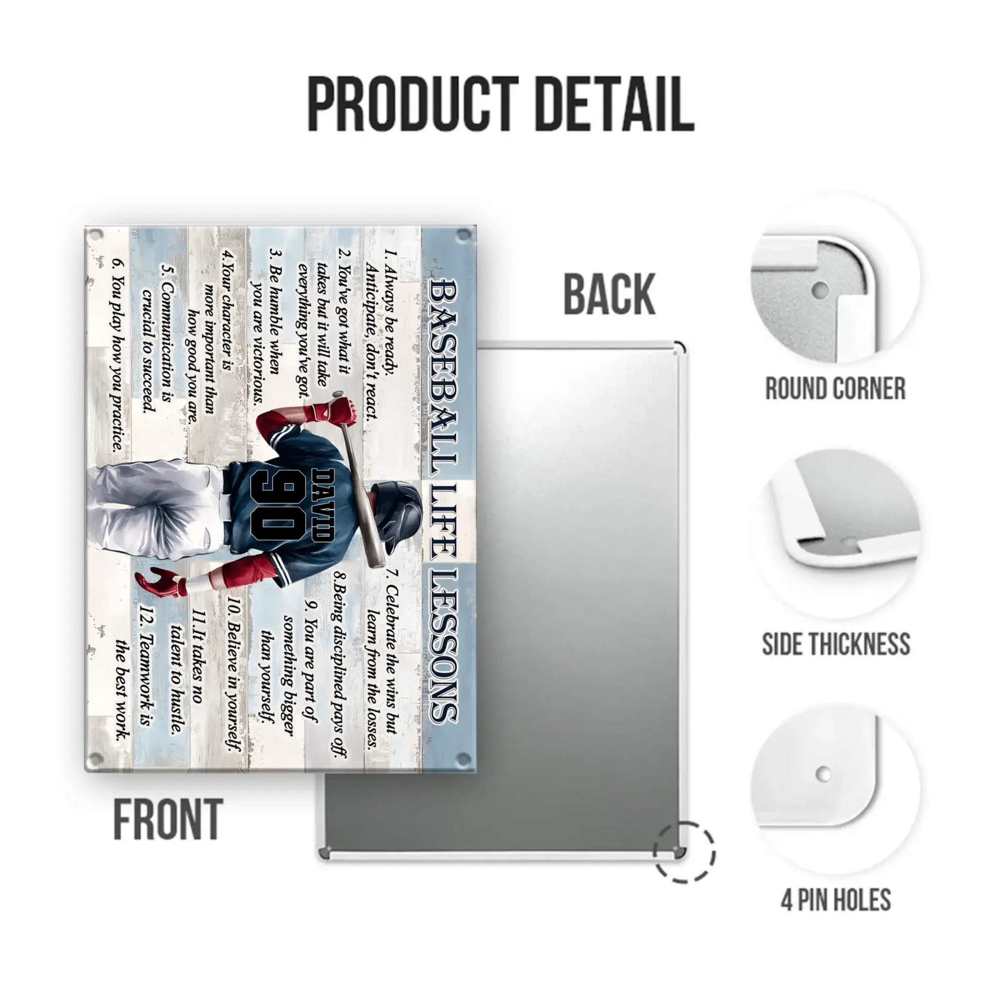 Mockup Metal Sign portrait 2