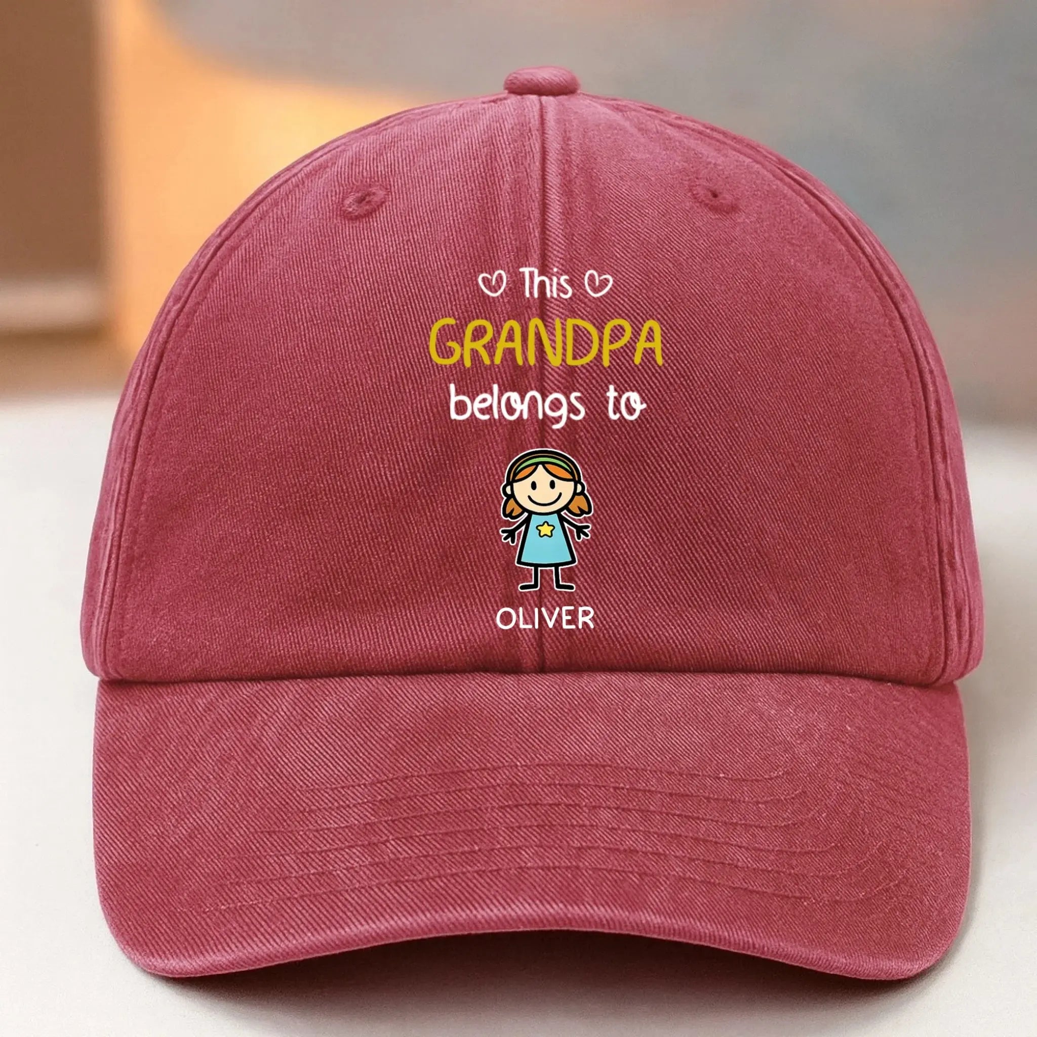 Wine Red hat 2