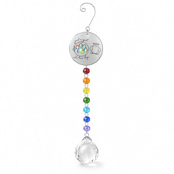 Rainbow Crystal Beaded Ornament