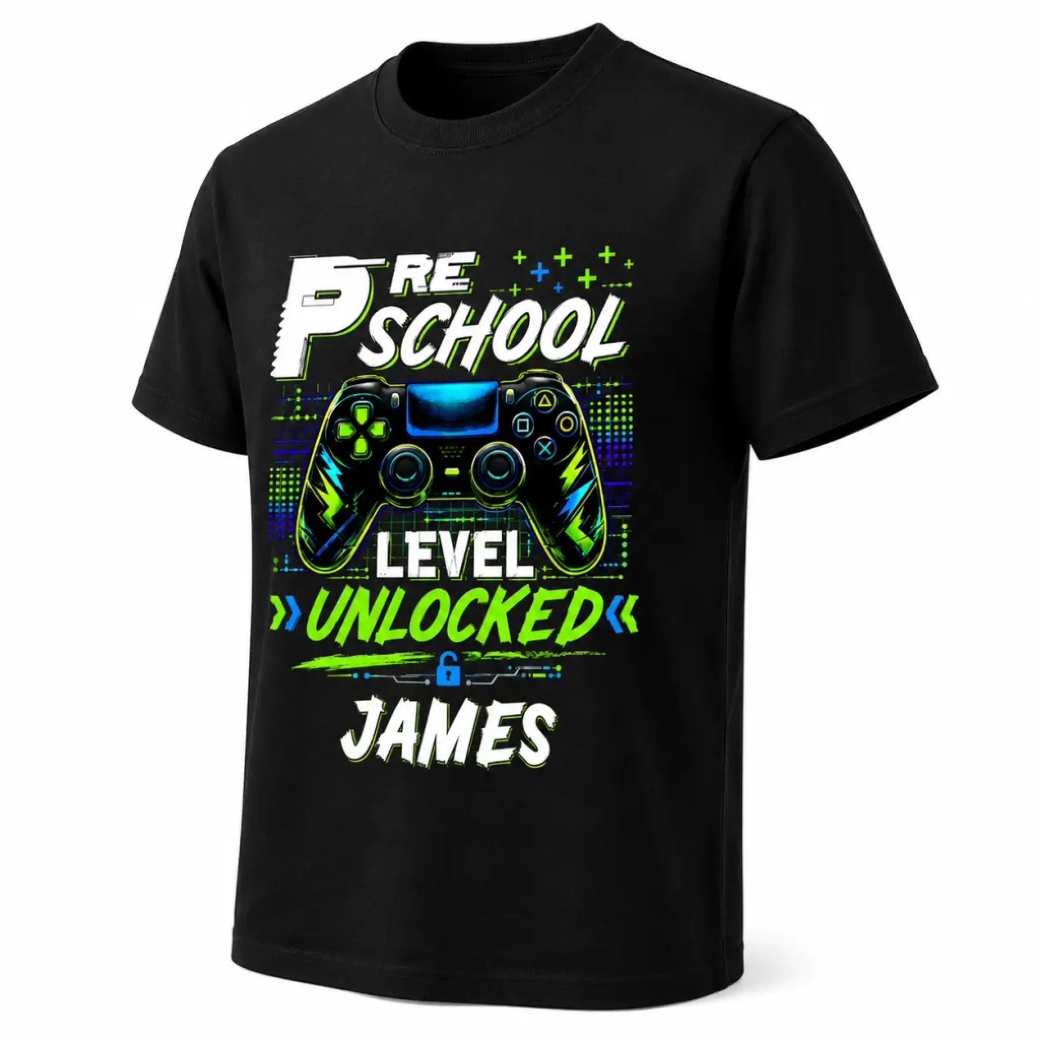 Personalized Back To School Video Game Shirt For Kids-1
