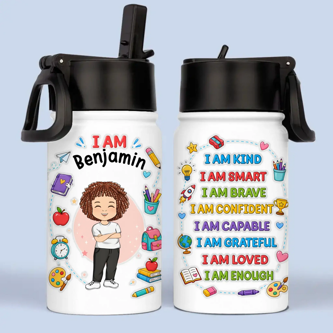 Kids Stainless Steel Water Bottle Product Details 1