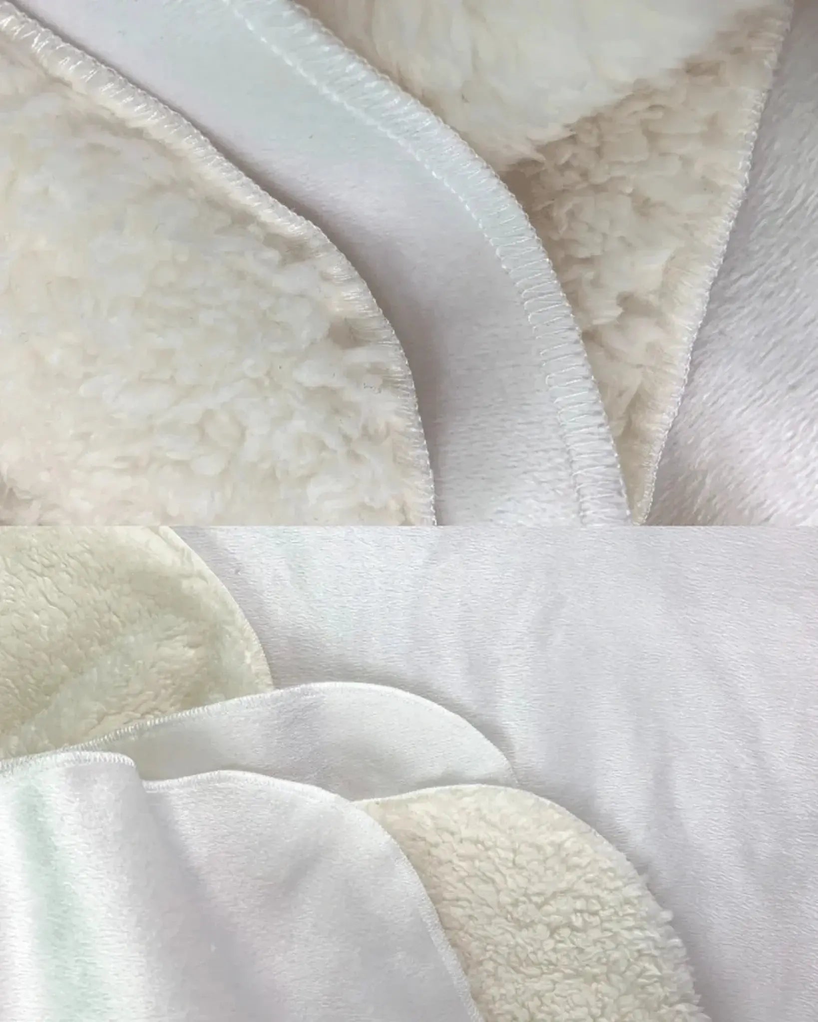 Duconspace Sherpa Premium Blanket sherpa fleece underside  