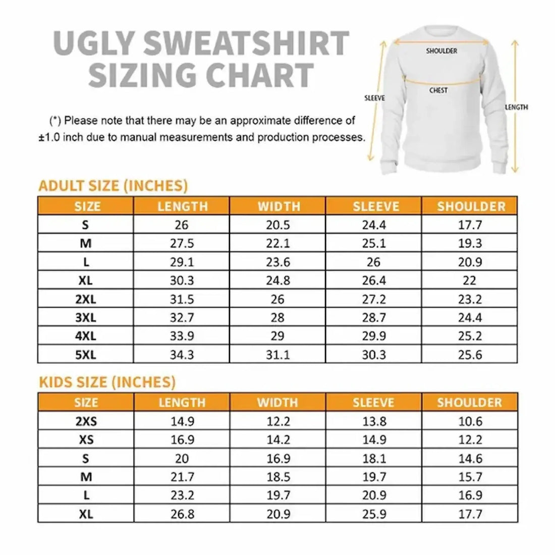 Ugly Sweater Shape