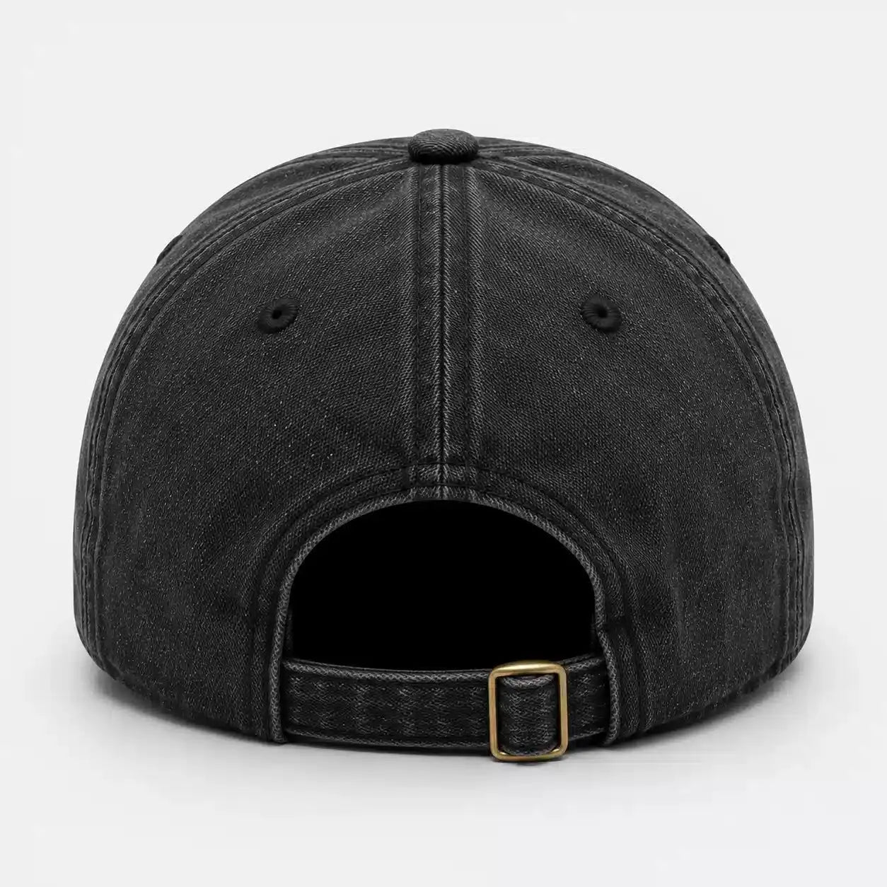 A Man And His Dogs Custom Washed Denim Cap Duconspace