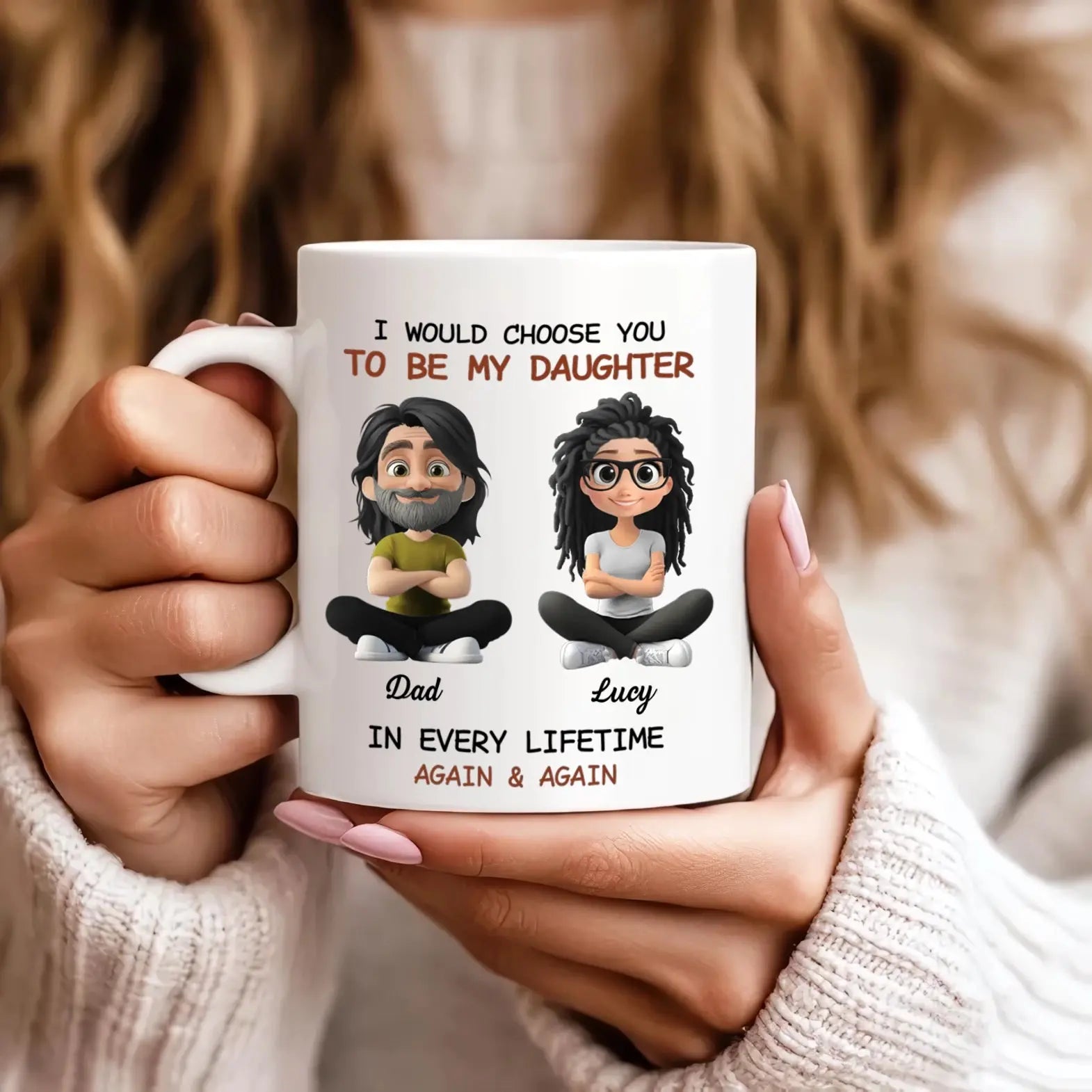 Always Choose You - Personalized Custom Coffee Mug Duconspace