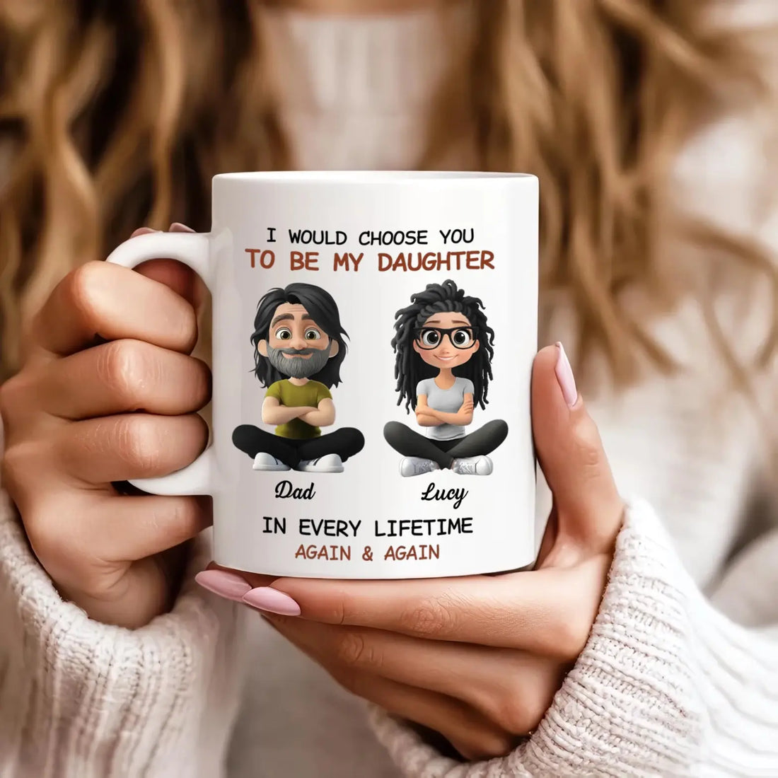 Always Choose You - Personalized Custom Coffee Mug Duconspace