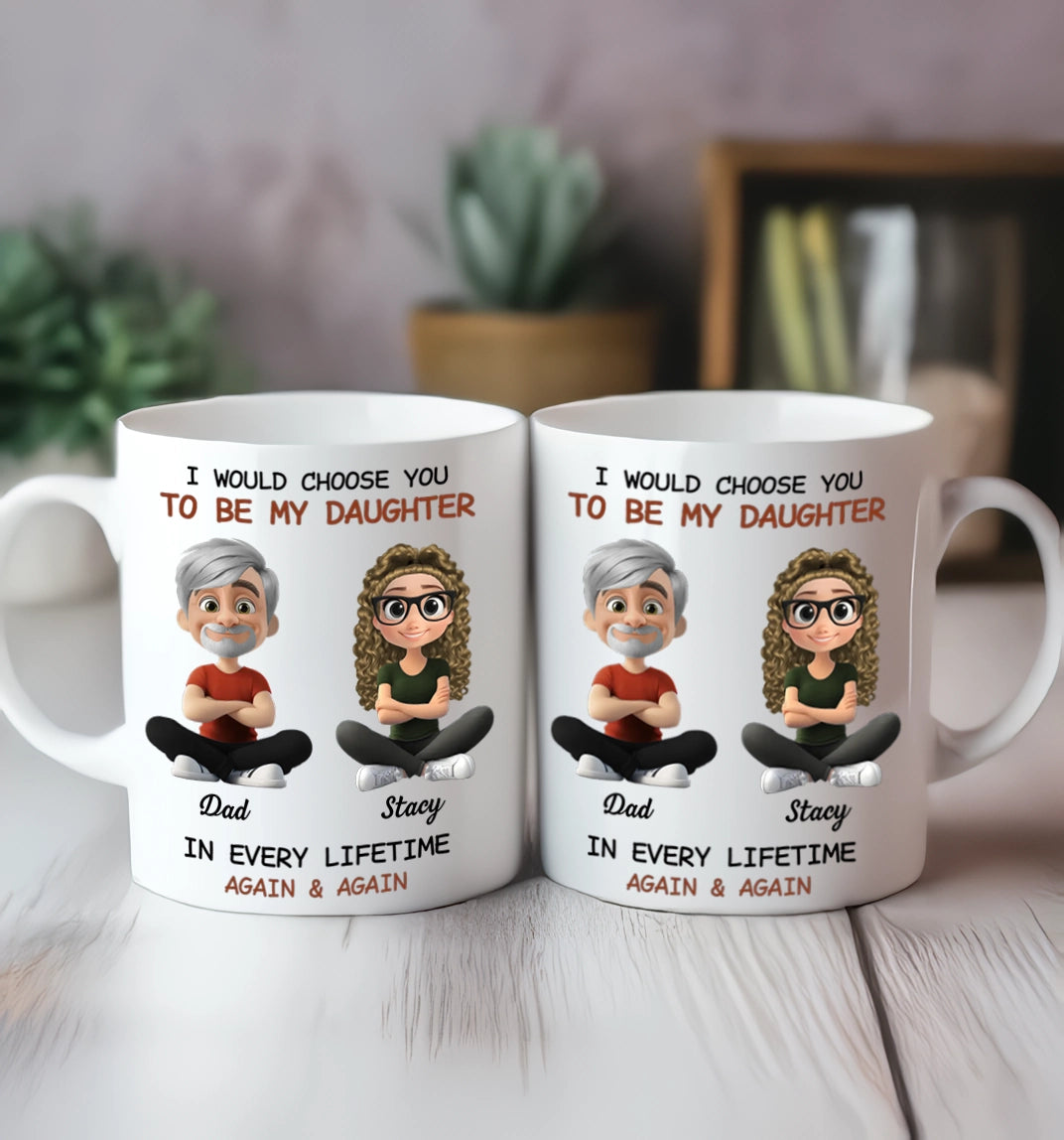 Always Choose You - Personalized Custom Coffee Mug