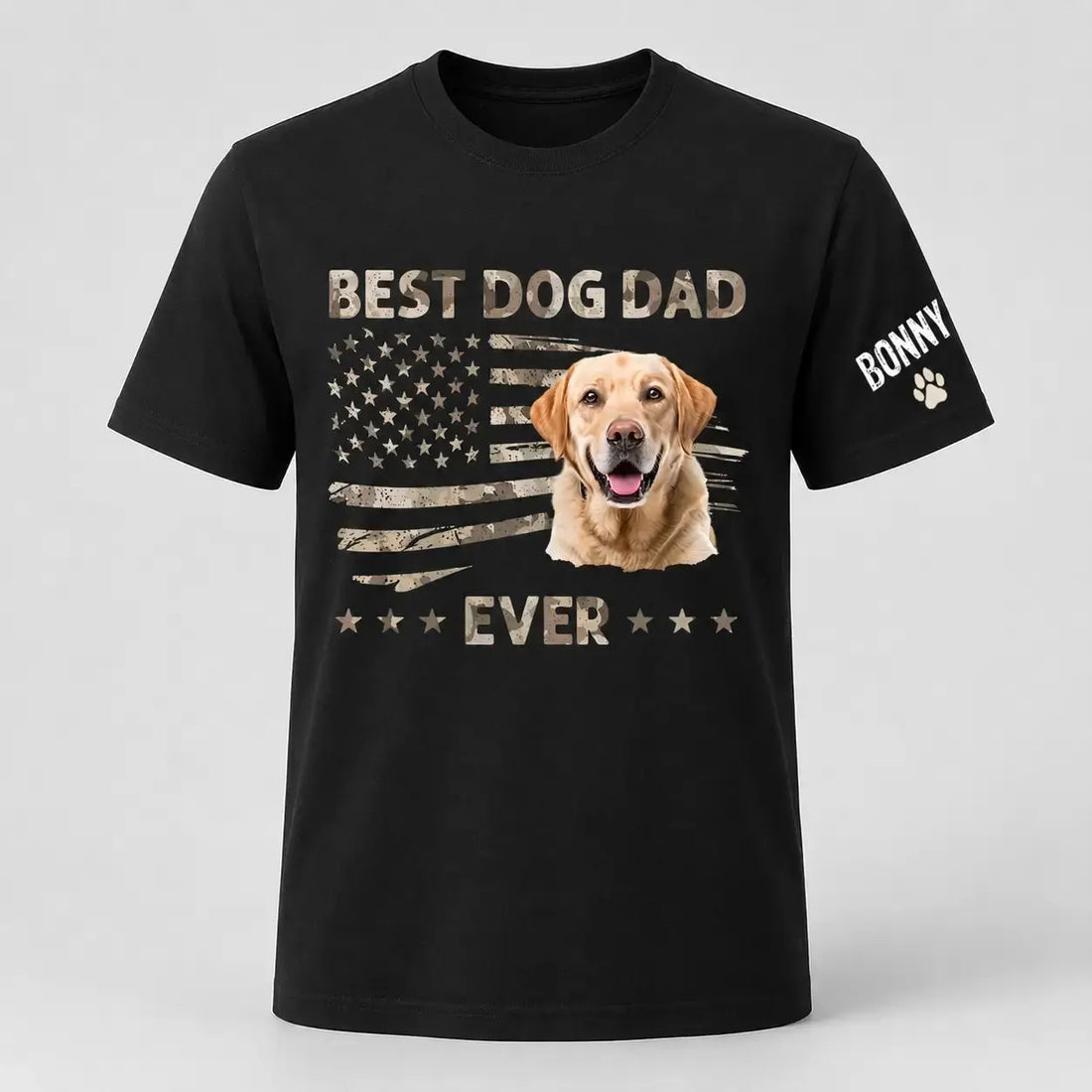America 250th Anniversary Shirt - Perosnalized Gift for Pet Dad Duconspace