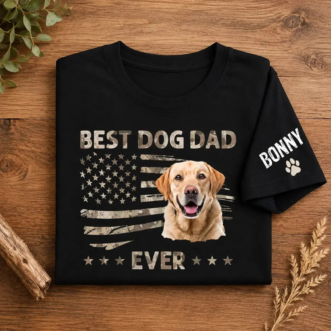 America 250th Anniversary Shirt - Perosnalized Gift for Pet Dad Duconspace