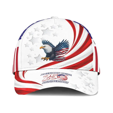 America 250th Anniversary US Pride Patriotic Eagle Classic Cap Duconspace