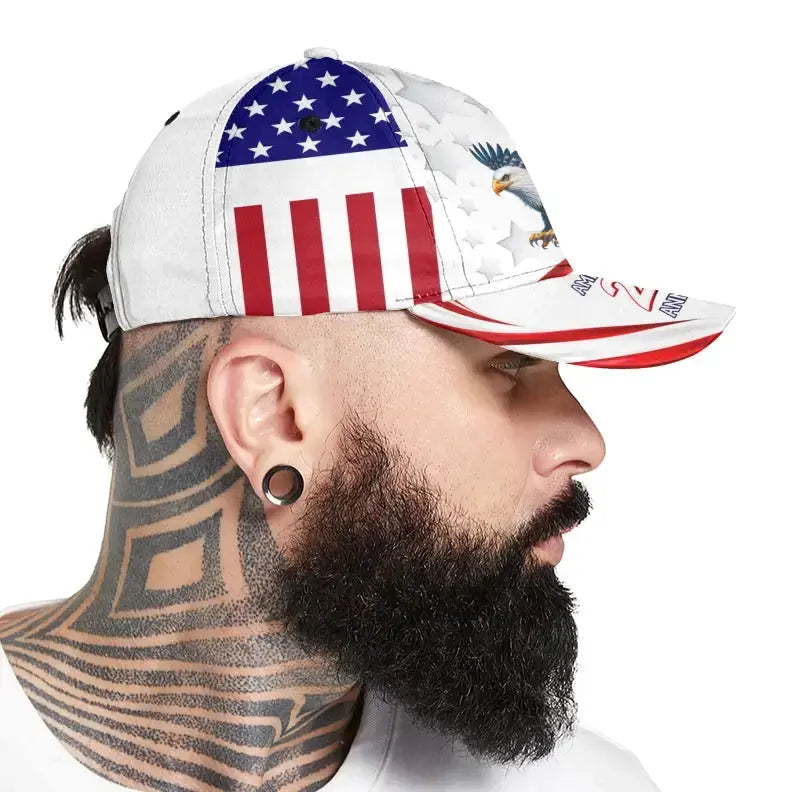 America 250th Anniversary US Pride Patriotic Eagle Classic Cap Duconspace