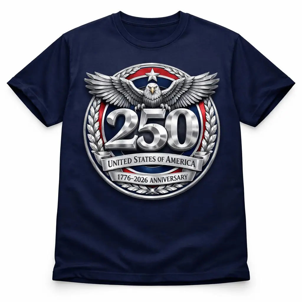 American 250 Anniversary USA Eagle Vintage Shirt Duconspace
