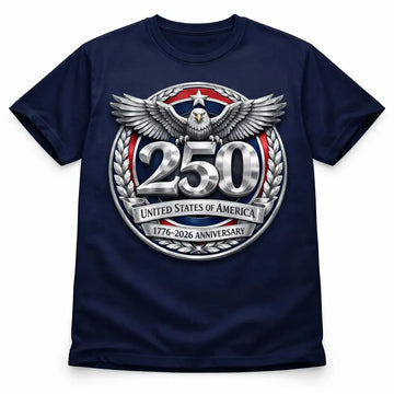 American 250 Anniversary USA Eagle Vintage Shirt Duconspace