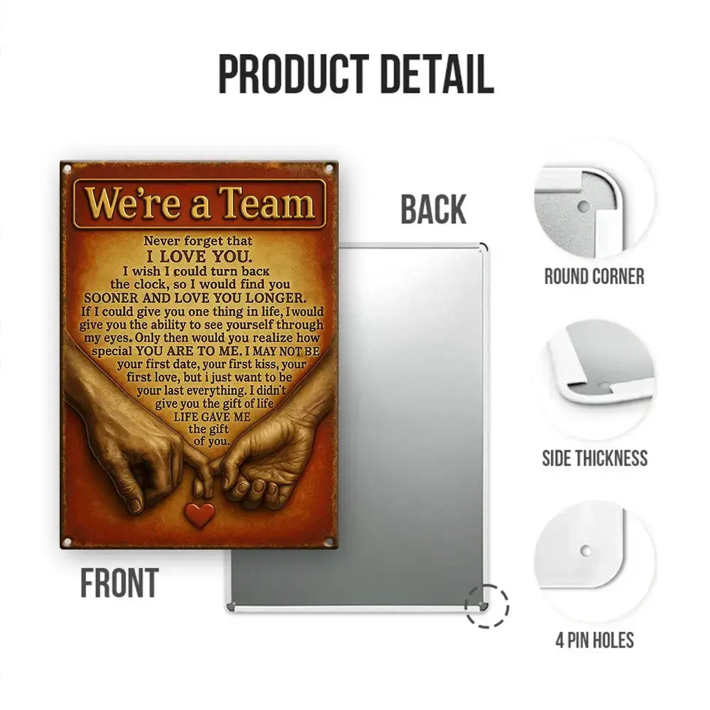 Anniversary Gift – Personalized Vintage Anniversary Metal Sign Duconspace