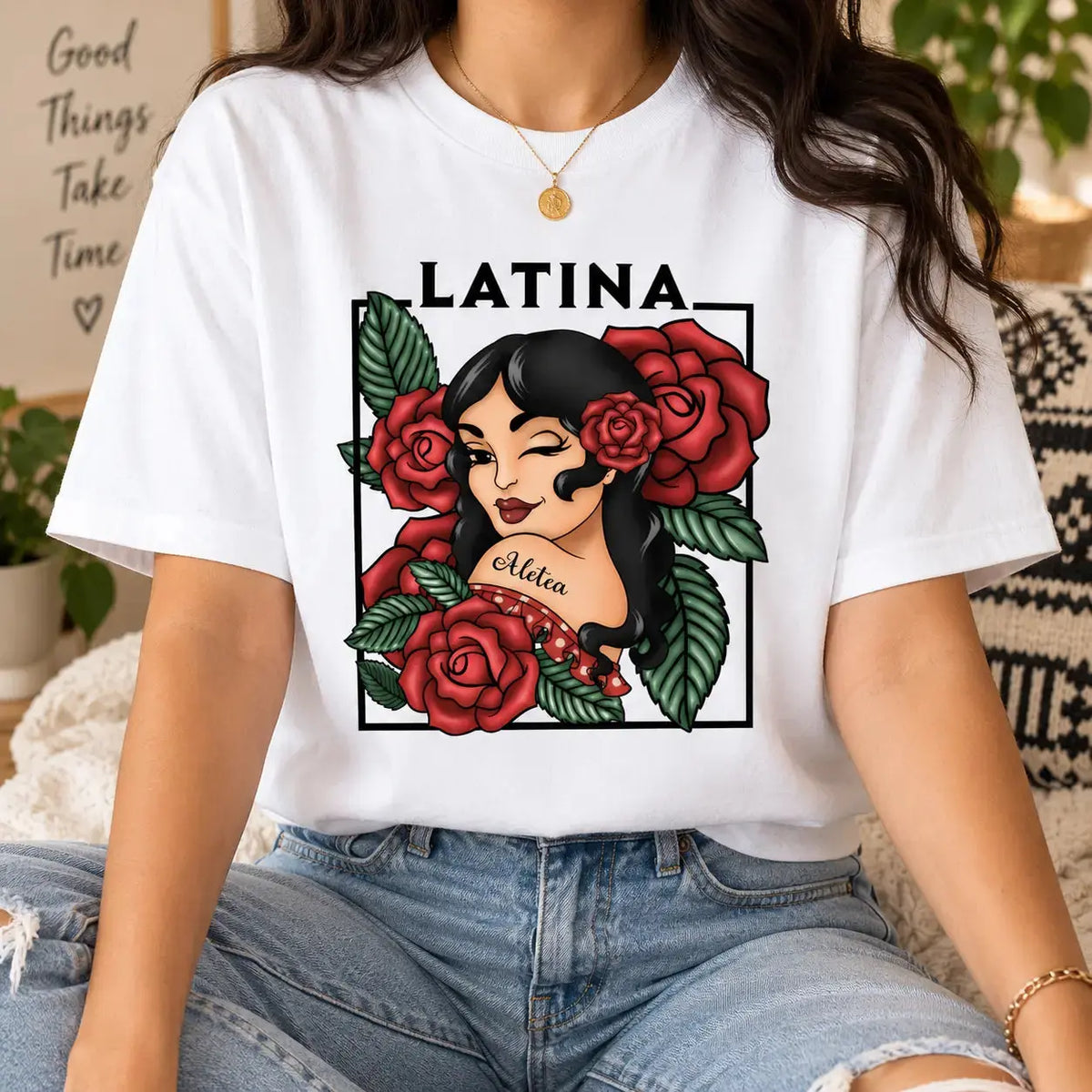 Apparel Chingona Como Mi Madre Personalized Latina Gift Duconspace