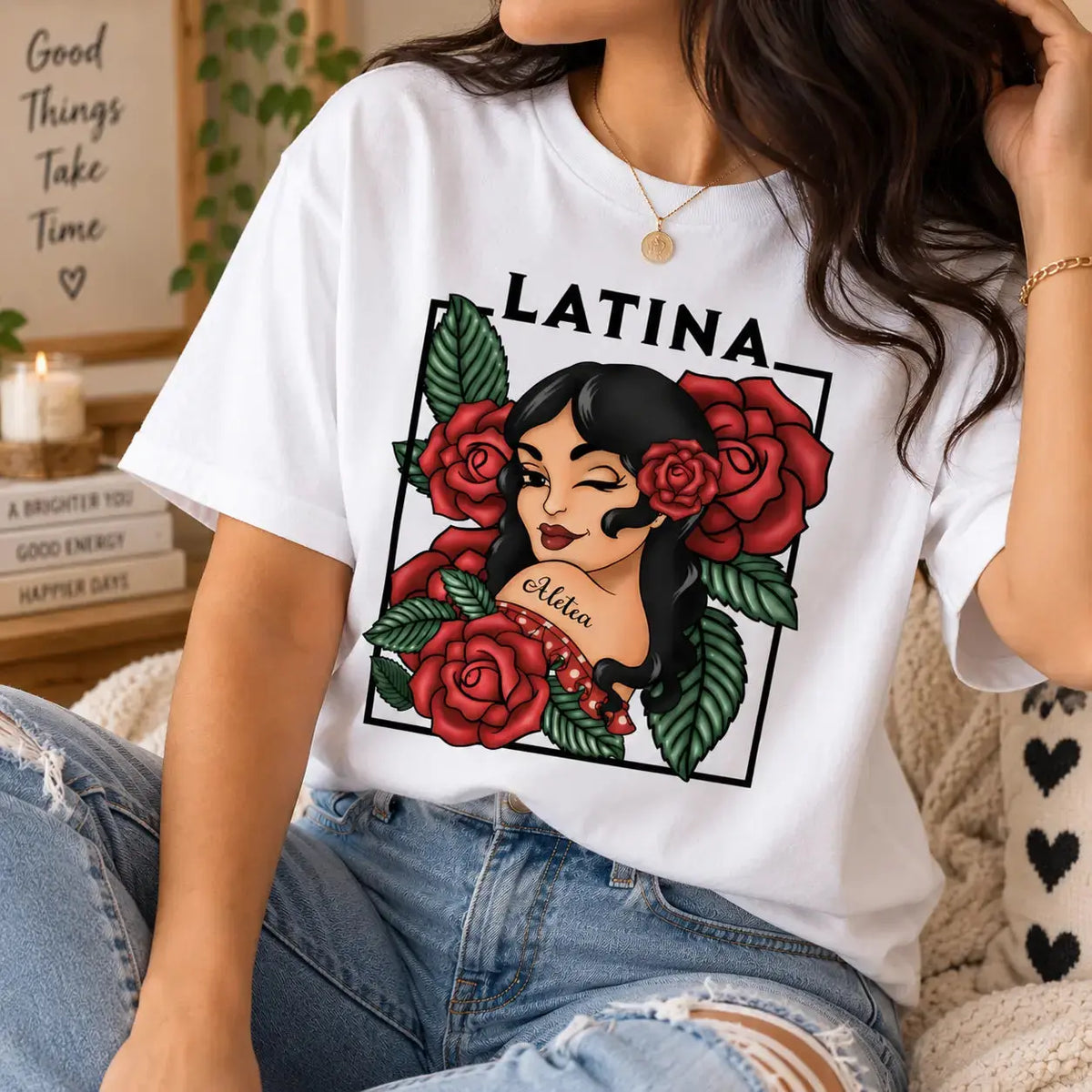 Apparel Chingona Como Mi Madre Personalized Latina Gift Duconspace