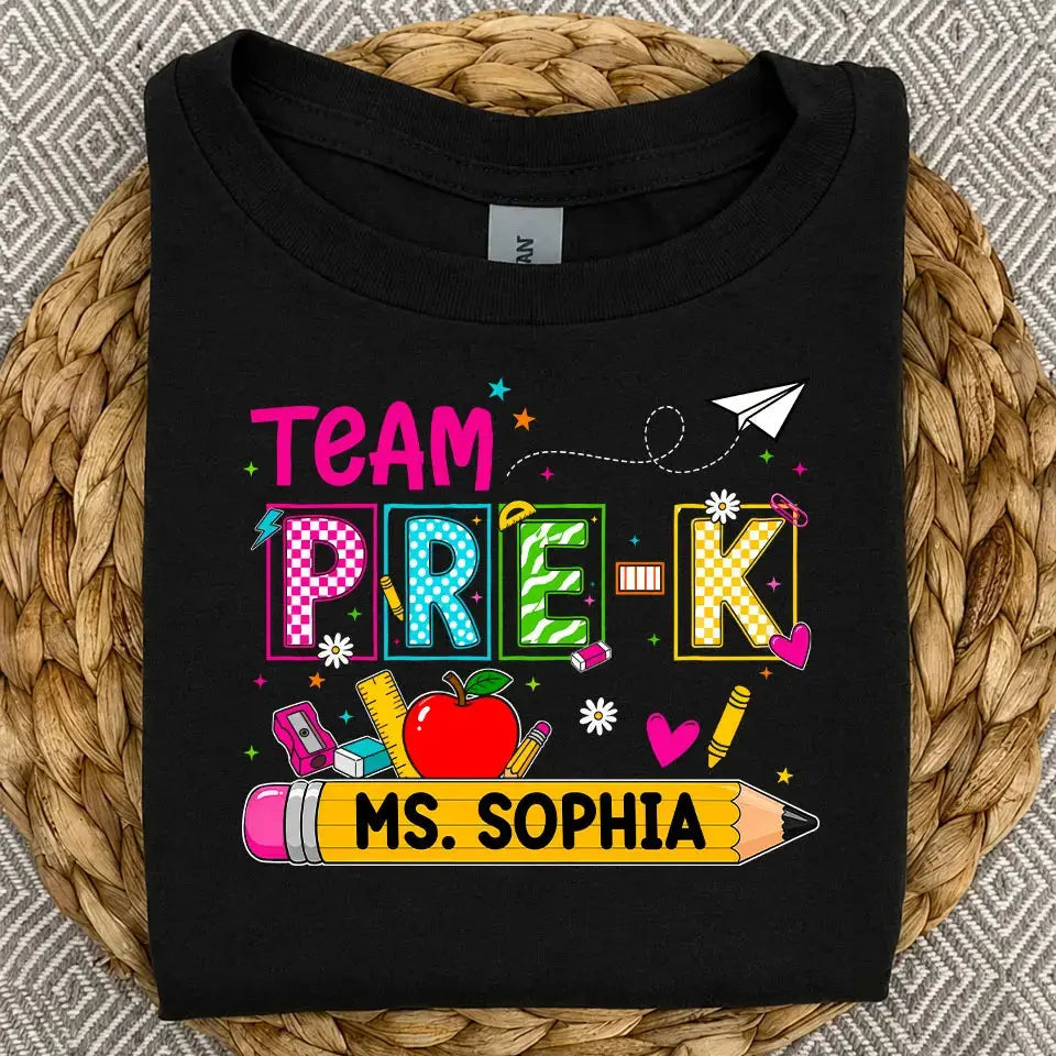 Apparel Custom Teacher Shirt For Back To School Days