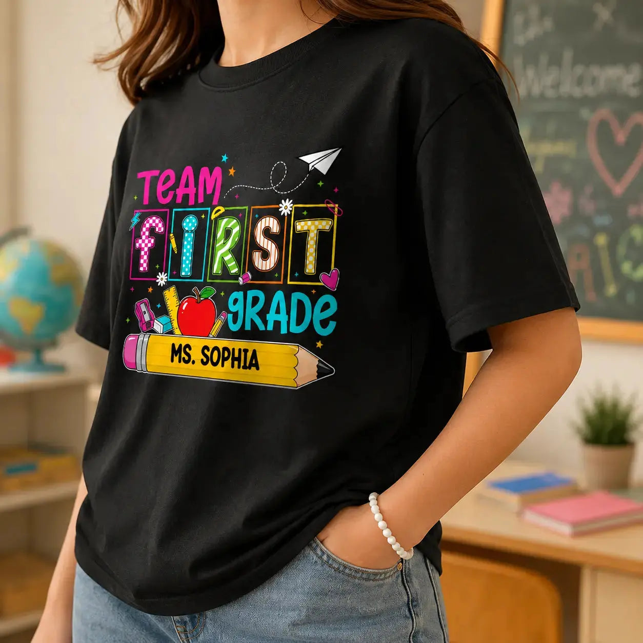 Apparel Custom Teacher Shirt For Back To School Days