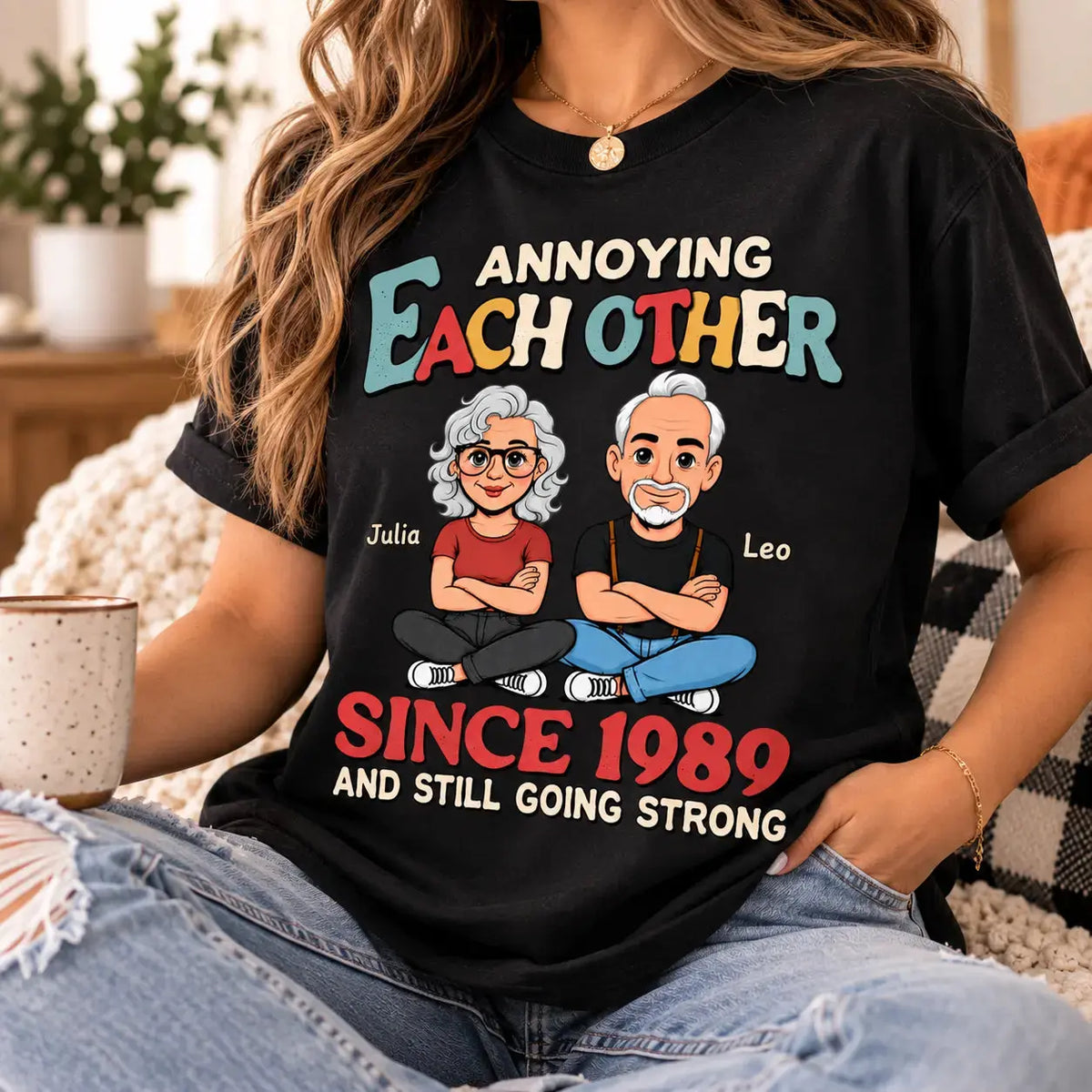 Apparel Personalized Matching Cute Couple Custom Gift Duconspace