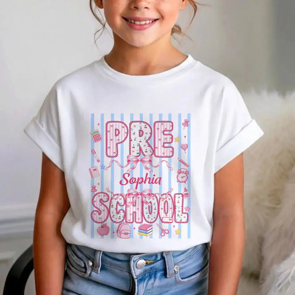 Apparel Youth T-Shirt Custom Back To School Kids Tees