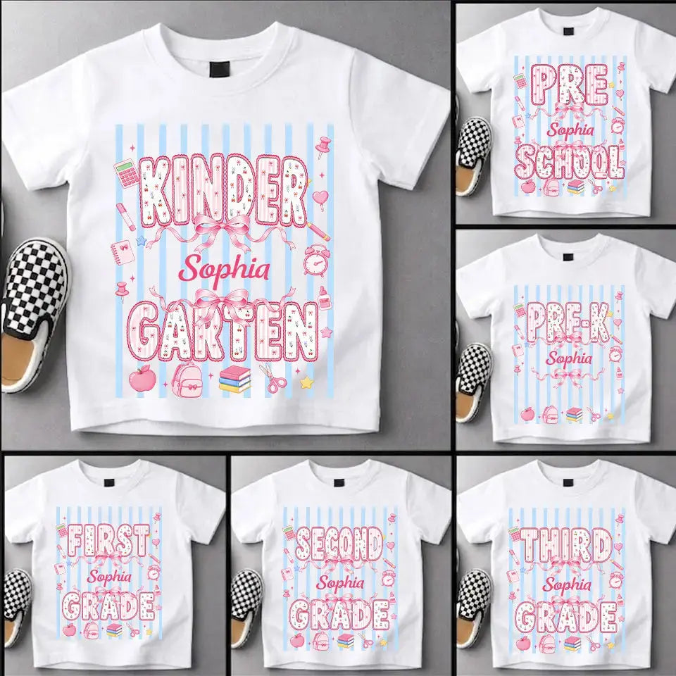 Apparel Youth T-Shirt Custom Back To School Kids Tees
