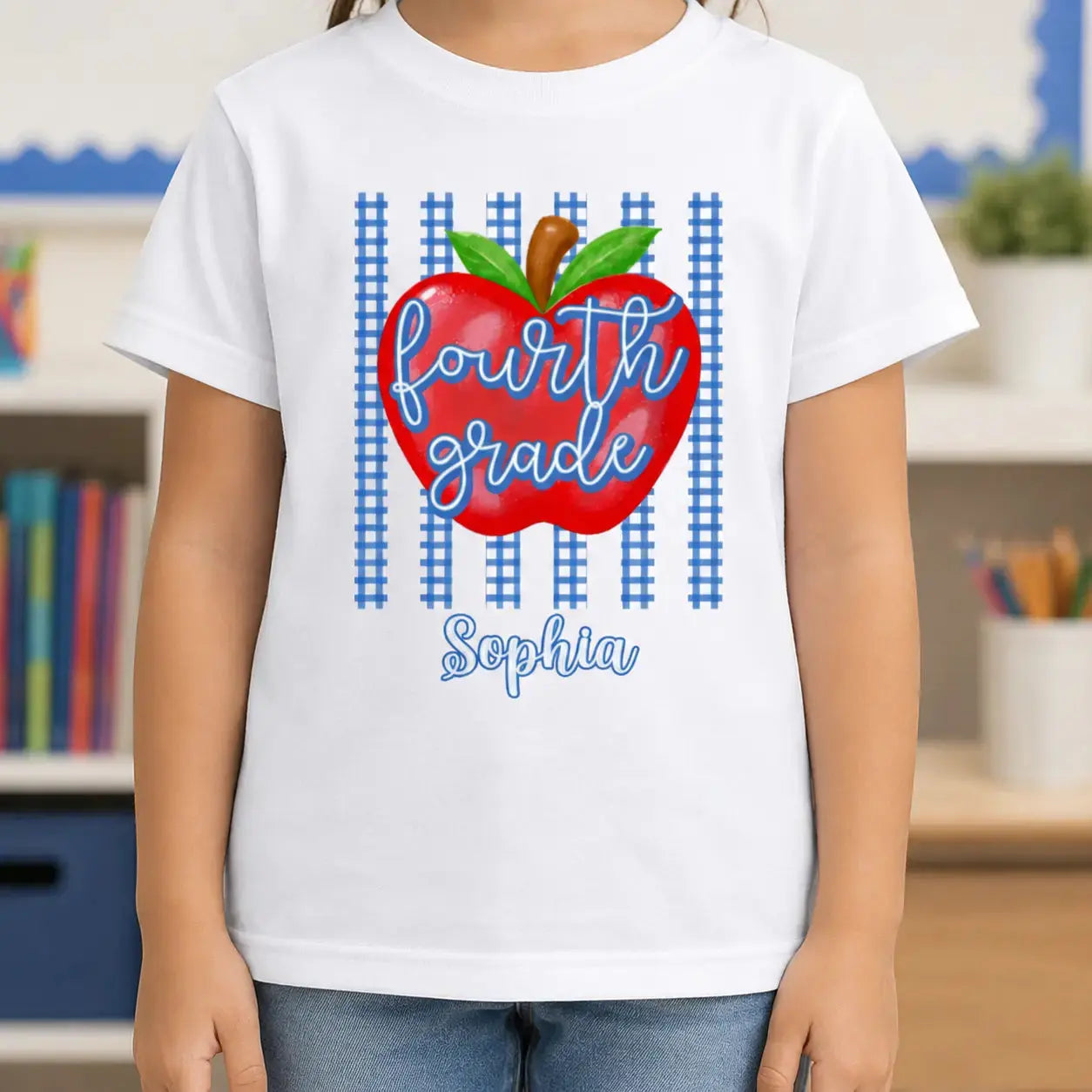 Back To School- Custom Youth T-Shirt With Name Duconspace