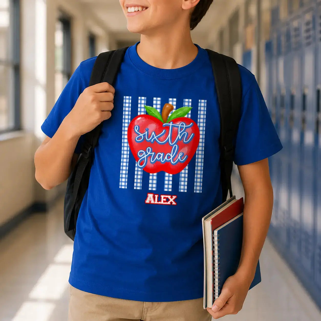 Back To School_Custom Youth T-Shirt With Name