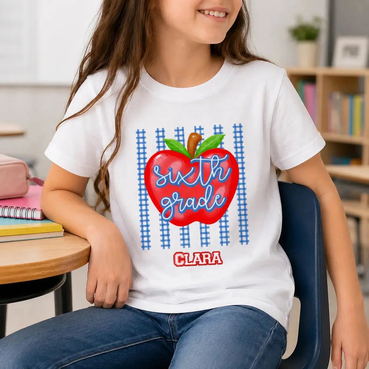 Back To School_Custom Youth T-Shirt With Name