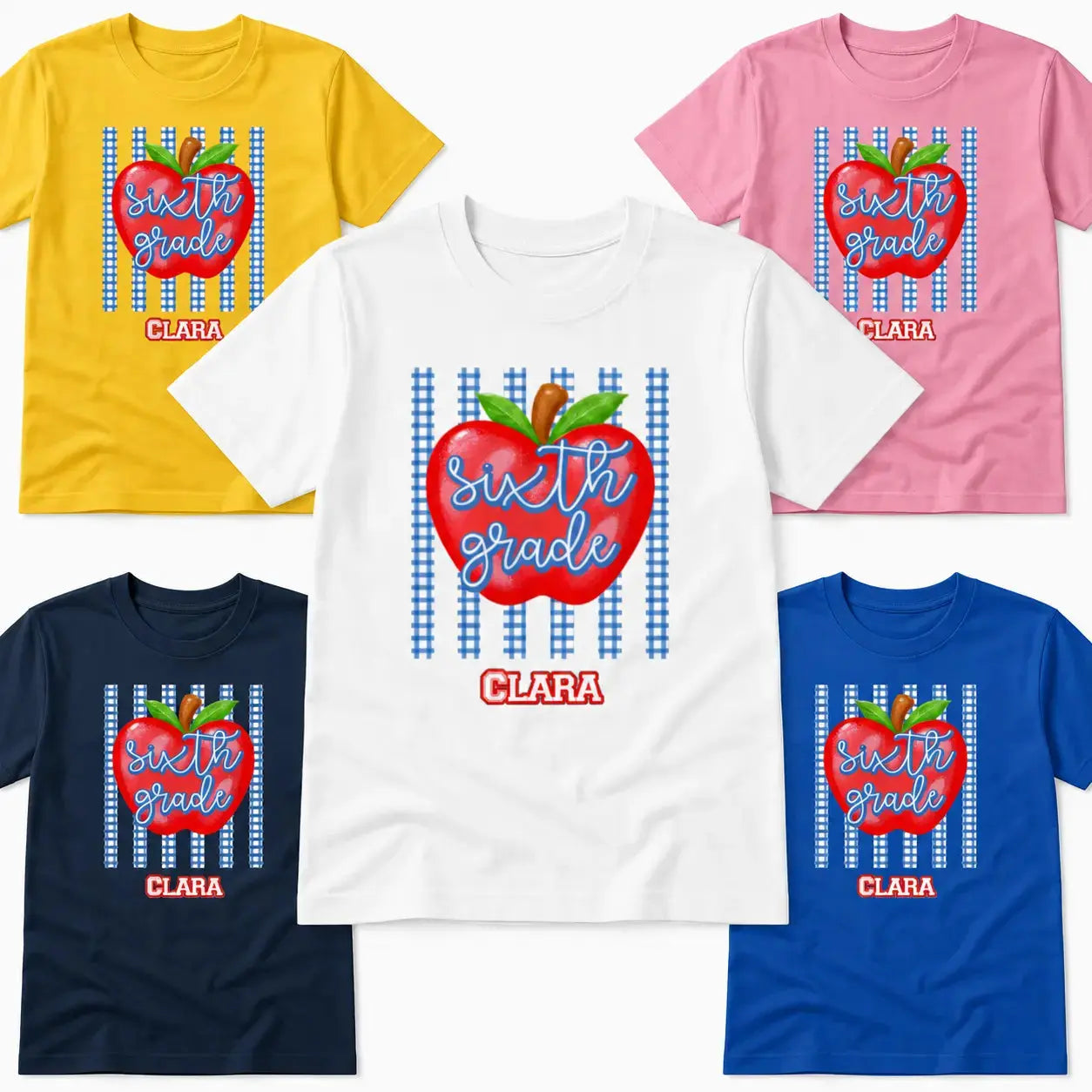 Back To School_Custom Youth T-Shirt With Name