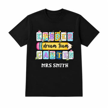 Back To School Shirt-Custom Grade & Name For Teacher and Kids