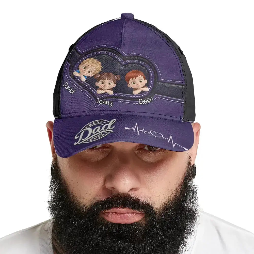 Best Dad Ever Hat - Personalized Gift for Father Day Duconspace