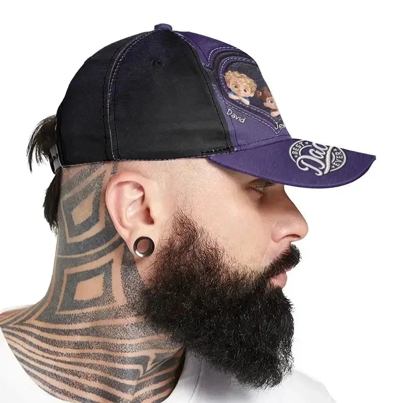 Best Dad Ever Hat - Personalized Gift for Father Day Duconspace