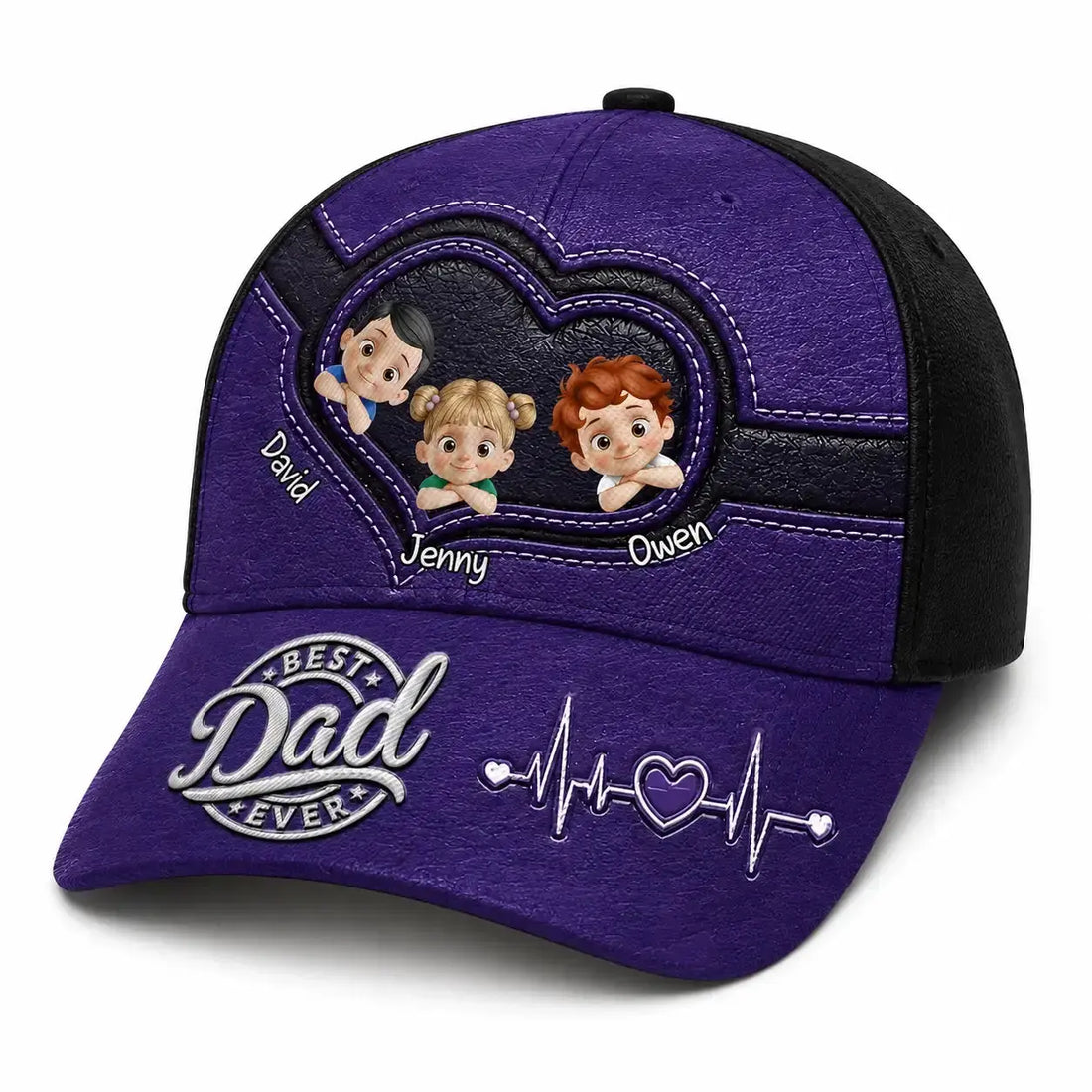 Best Dad Ever Hat - Personalized Gift for Father Day Duconspace
