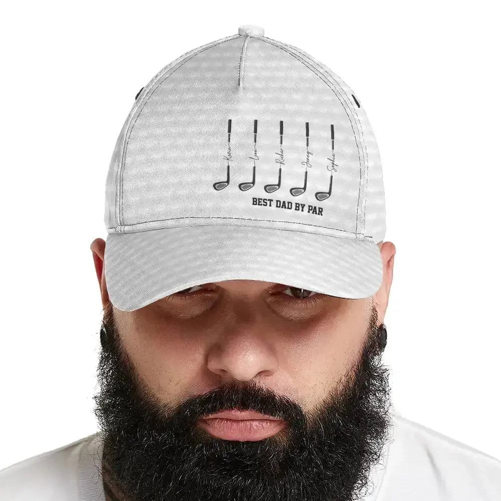 Best Dad by Par Classic Cap - Personalized Gift for Father's Day Duconspace