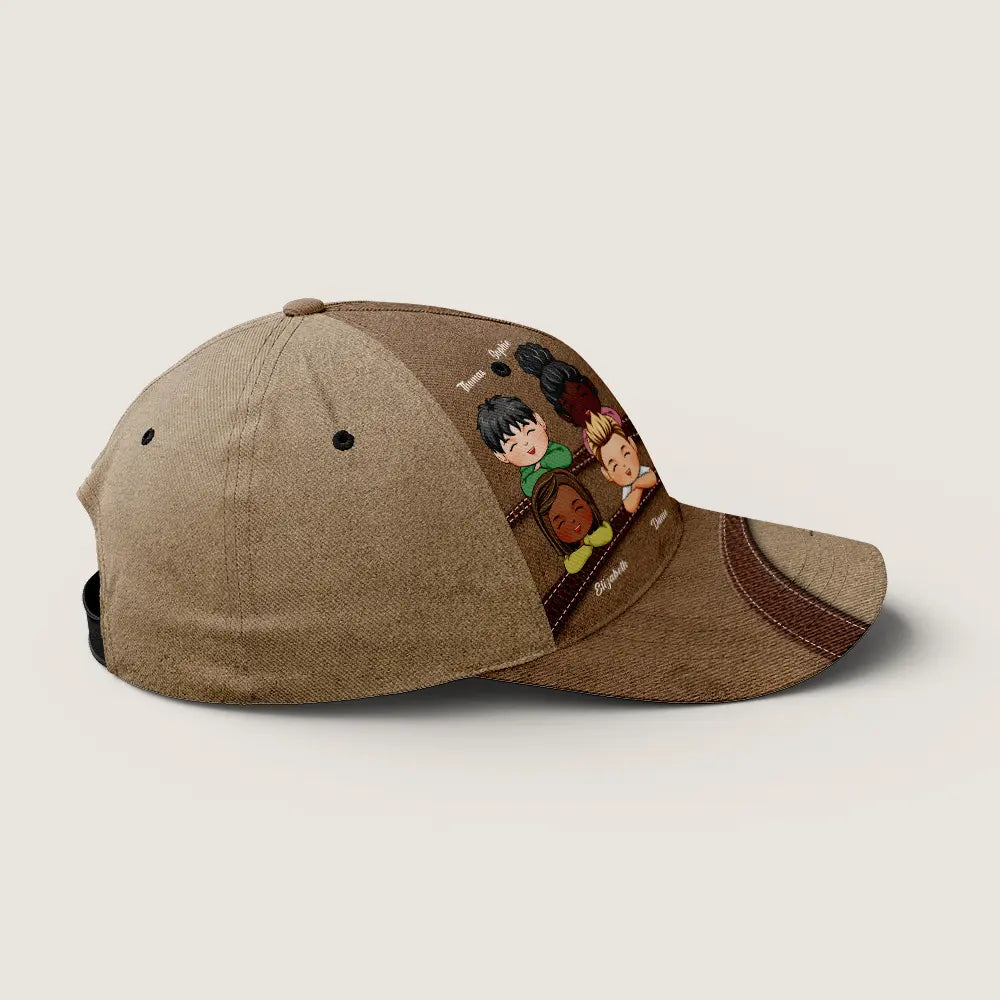 Best Mom Ever, Worn with Love - Personalized Classic Cap, Perfect Mother’s Day, Birthday & Christmas Gift for Mom or Grandma
