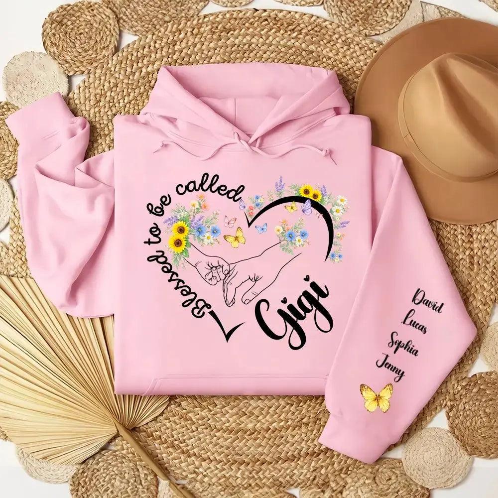 Blessed to Be Called Gigi - Personalized Gift for Mom, Grandma Duconspace