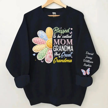 Blessed to Be Called Great Grandma - Personalized Gift for Mother Day Duconspace