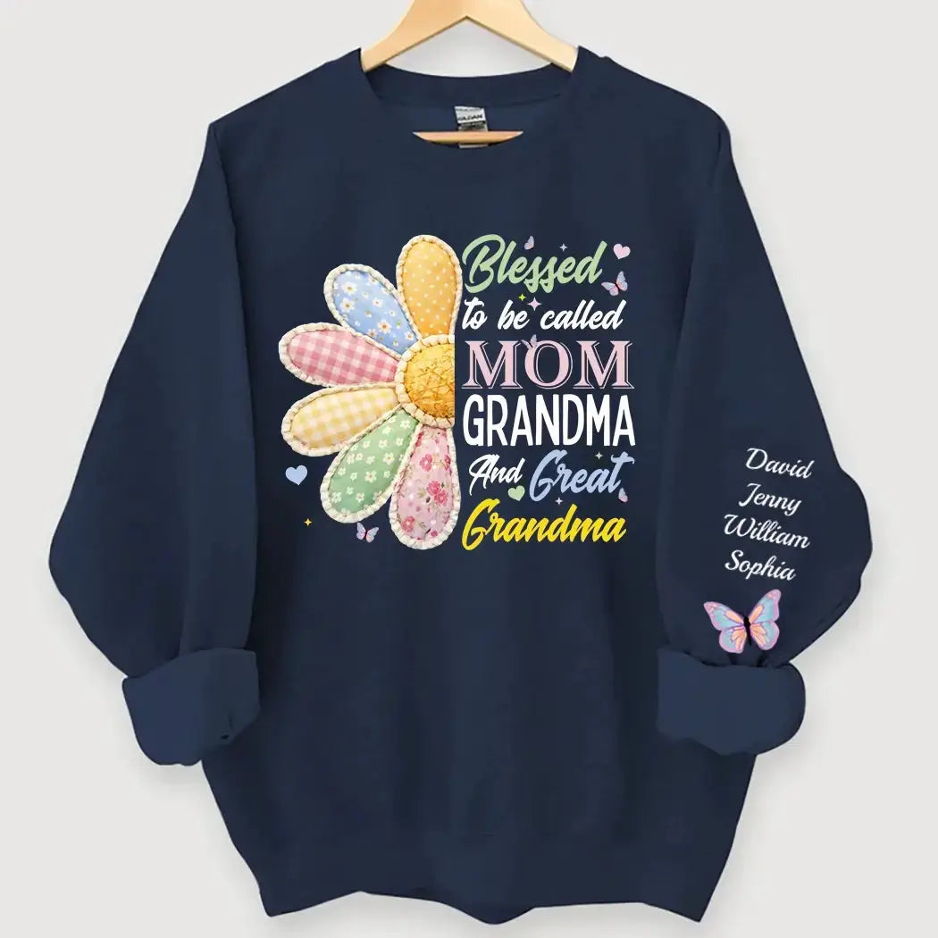 Blessed to Be Called Great Grandma - Personalized Gift for Mother Day Duconspace