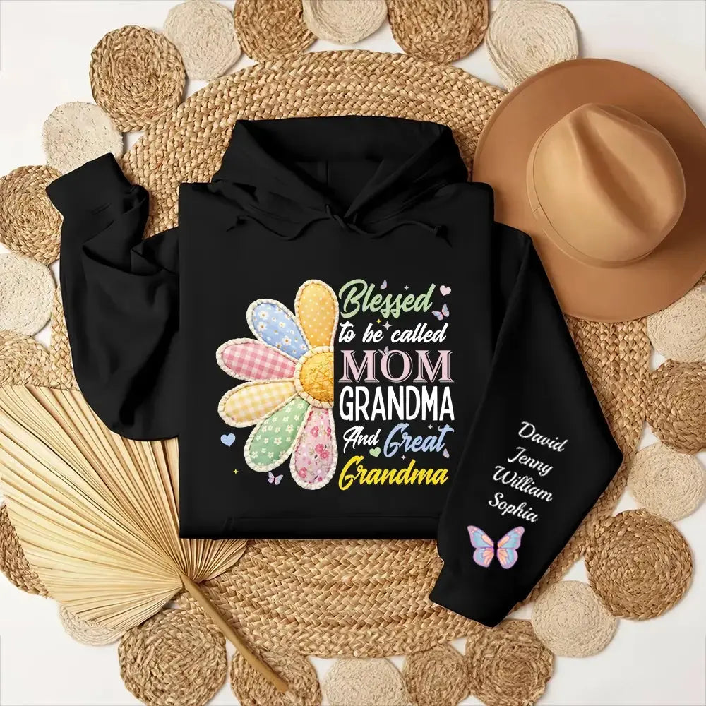 Blessed to Be Called Great Grandma - Personalized Gift for Mother Day Duconspace