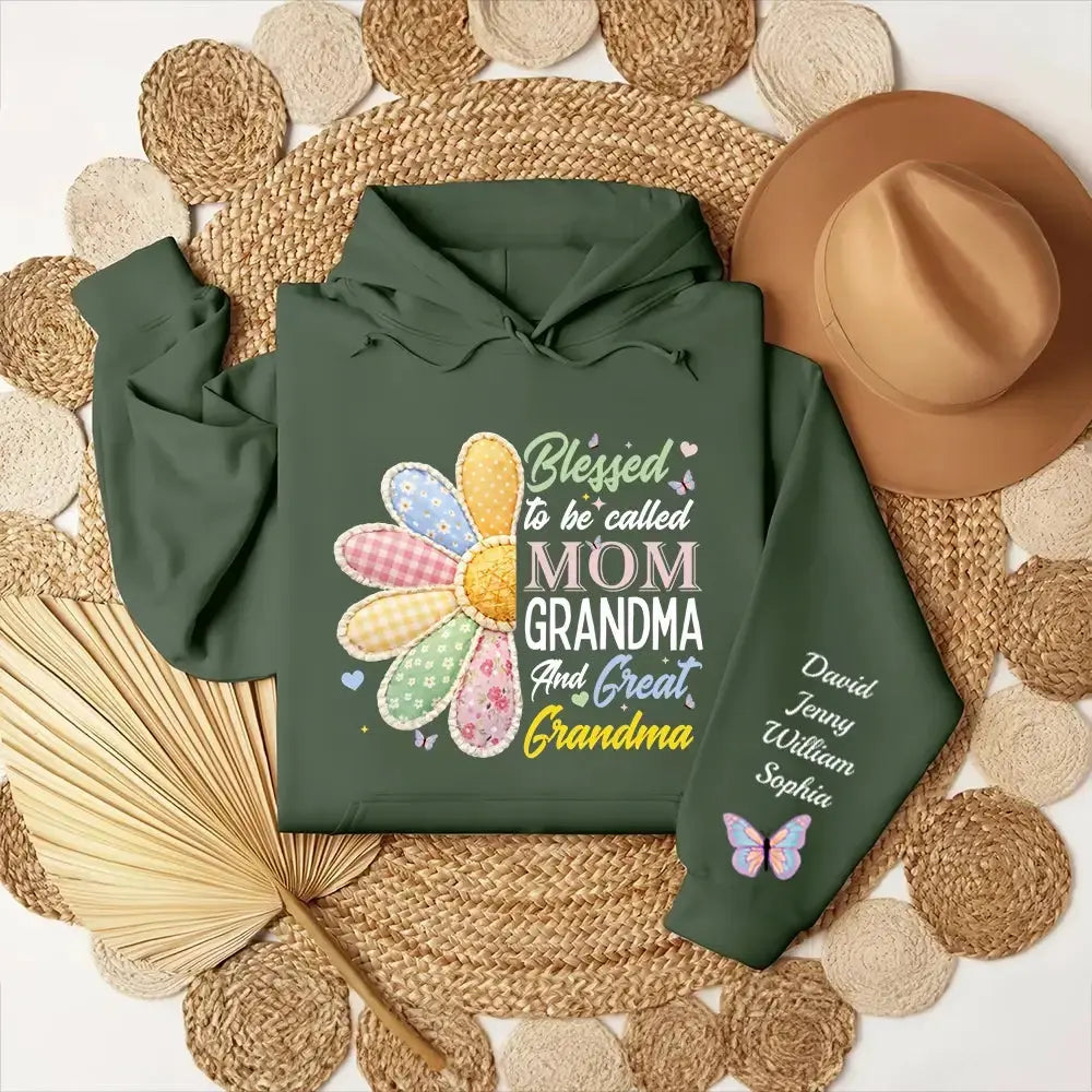 Blessed to Be Called Great Grandma - Personalized Gift for Mother Day Duconspace
