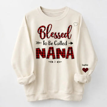 Blessed to Be Called Nana - Personalized Gift for Mom, Grandma Duconspace