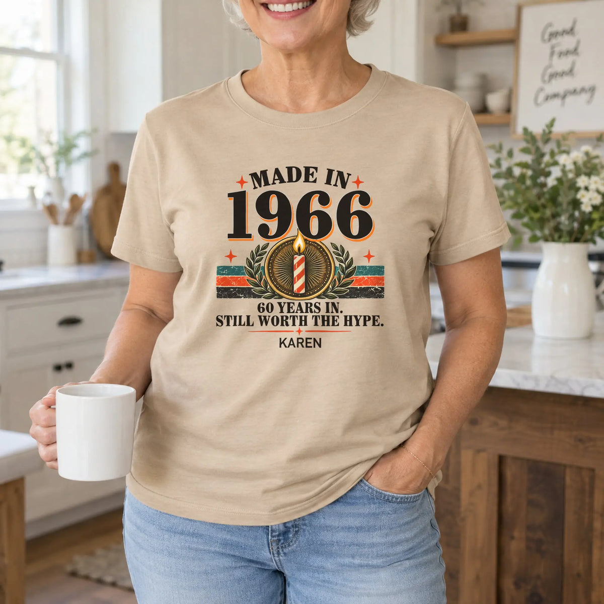 CDCT-OCT26-023_03-lifestyle - woman wearing Made In birth year tee, light shirt
