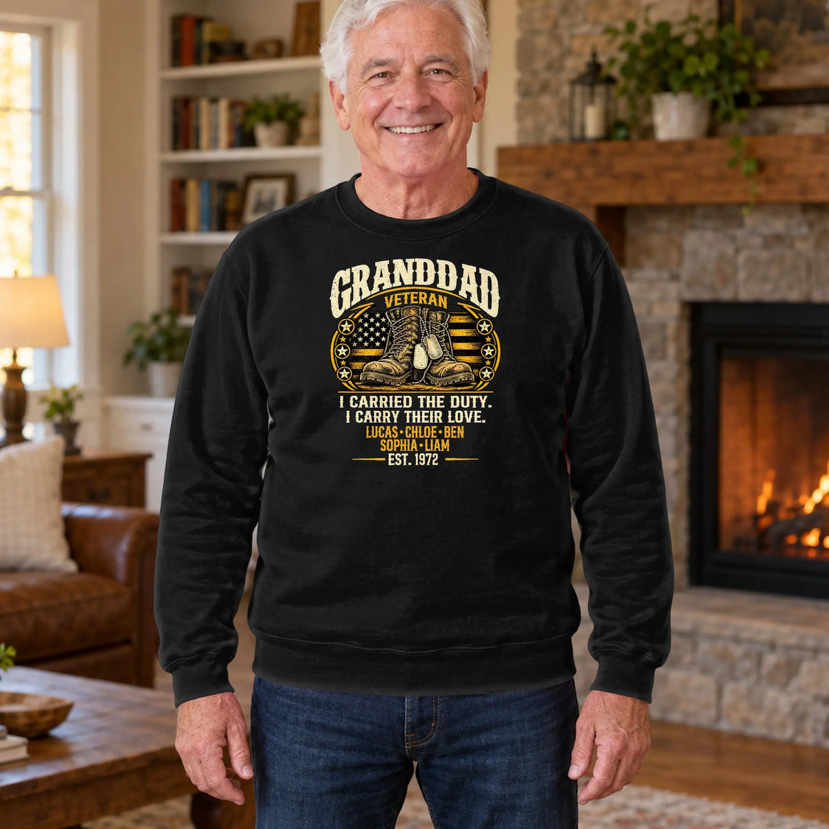 CDCT-OCT26-024_05-sweatshirt - granddad veteran personalized sweatshirt