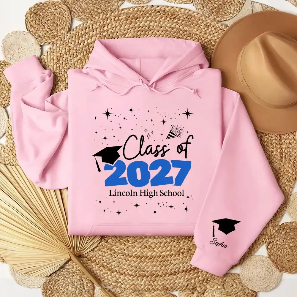 Class of 2027 Personalized Senior Graduation Shirt