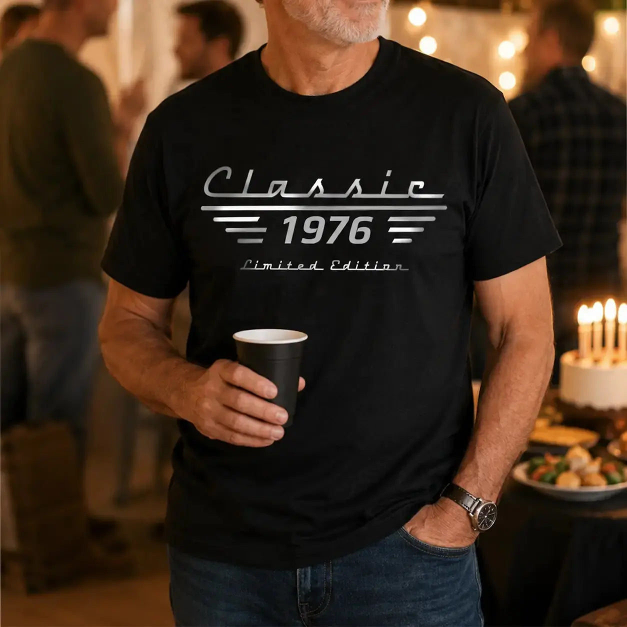 Classic 1976 Limited Edition Shirt - Personalized Gift for Dad, Grandpa