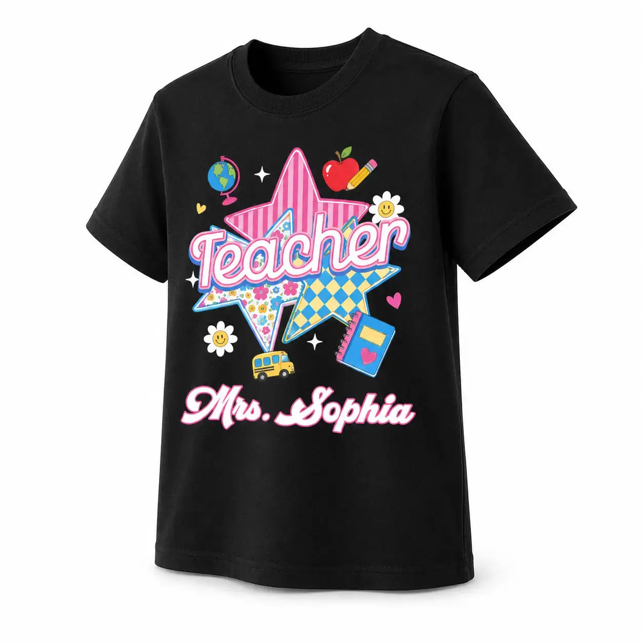 Custom Back To School T-Shirt For School Staff Duconspace