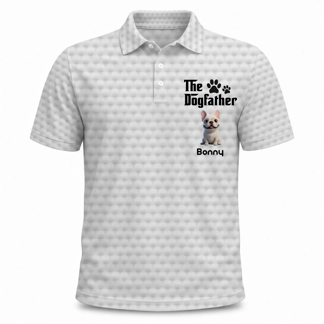 Custom Dog Father Personalized Pet Polo Shirt Duconspace